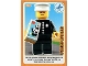 Gear No: ctwII134  Name: Create the World Incredible Inventions Trading Card #134 Police Officer