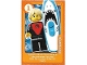 Gear No: ctwLA004  Name: Create the World Living Amazingly Trading Card #004 Pro Surfer