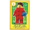 Gear No: ctwLA032  Name: Create the World Living Amazingly Trading Card #032 Brick Suit Guy