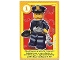 Lot ID: 254811826  Gear No: ctwLA132  Name: Create the World Living Amazingly Trading Card #132 Policman
