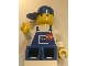 Gear No: displayfig15  Name: Display Figure 7in x 11in x 19in (blue overalls, blue pants, blue cap)