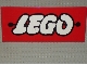 Gear No: displaysign003  Name: Display Sign Large LEGO Logo - Original 1956 version