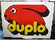 Gear No: displaysign007  Name: Display Sign Large Duplo Logo on White Background