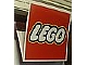 Gear No: displaysign017  Name: Display Sign LEGO Logo, Hanging Hinge, Double-Sided
