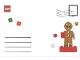 Gear No: envelope03  Name: Envelope, Holiday Greeting Card 2024 Christmas - Gingerbread Man