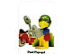 Gear No: fabc10b  Name: Fabuland Memory Game Card #10 - Paul Papagei
