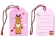 Gear No: gifttags05  Name: Gift Tag, Christmas - Reindeer Costume