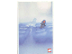 Gear No: lap00-007  Name: Postcard - Lego Art Project 2000 - 007 - Arctic Minifigure on Ice with Clear Seal