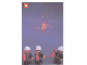 Gear No: lap00-009  Name: Postcard - Lego Art Project 2000 - 009 - 3 Firemen Minifigures with Extinguishers