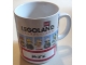 Lot ID: 378582660  Gear No: lldemug02  Name: Cup / Mug Legoland Deutschland, Minifigures and 'Mama' Pattern