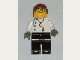 Gear No: magdoc028  Name: Magnet, Minifigure City Doctor - Black Legs, Glasses, Reddish Brown Male Hair