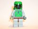 Gear No: magsw002a  Name: Magnet, Minifigure SW Boba Fett - Bluish Grays