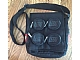 Gear No: mbag02  Name: Messenger Bag, Brick Shape 2 x 2 with Zippered Studs, Black