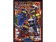 Gear No: njo04plLE08  Name: NINJAGO Trading Card Game (Polish) Series 4 - # LE8 Mega Power Drużyna Ninja