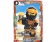 Gear No: njo08de030  Name: NINJAGO Trading Card Game (German) Series 8 - # 30 Power Legacy Cole