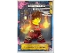 Gear No: njo08de162  Name: NINJAGO Trading Card Game (German) Series 8 - # 162 Regnerisches Duell