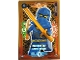 Gear No: njo09deLE08  Name: NINJAGO Trading Card Game (German) Series 9 - # LE8 Mutiger Jay Limited Edition