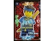 Gear No: njo09deLE14  Name: NINJAGO Trading Card Game (German) Series 9 - # LE14 Jay Limited Edition