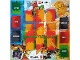 Gear No: njo09deboard  Name: NINJAGO Trading Card Game (German) Series 9 - Game Board (Double-Sided)
