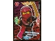 Gear No: njo10deLE25  Name: NINJAGO Trading Card Game (German) Series 10 - # LE25 Ninja-Legende Kai Limited Edition