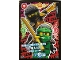 Gear No: njo10deLE26  Name: NINJAGO Trading Card Game (German) Series 10 - # LE26 Ninja-Legenden-Team Lloyd & Cole Limited Edition