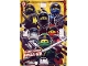 Gear No: njo3de038xxl  Name: NINJAGO Trading Card Game (German) Series 3 - # 38 Ultra Power Ninja-Go! (Oversize XXL)