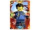 Gear No: njo5de031  Name: Ninjago Trading Card Game (German) Series 5 - # 31 Wüsten Jay Card