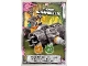 Gear No: njo8de222  Name: NINJAGO Trading Card Game (German) Series 8 - # 222 Schlangen-Rammfahrzeug