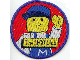 Lot ID: 361623343  Gear No: patch10  Name: Patch, Sew-On Cloth Round, The LEGO Club (Classic Construction Worker)