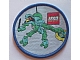 Gear No: patch21  Name: Patch, Sew-On Cloth Round, Amazon / Jungle Slizer Pattern