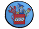 Gear No: patch23  Name: Patch, Sew-On Cloth Round, LEGO System Islander / Wizard / Town