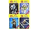 Gear No: pc10cadeau  Name: Postcard - Mijn LEGO Cadeau Top 10, Sheet of 4