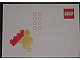 Gear No: pc10look1  Name: Postcard - Launch of our new corporate look - Minifigure with Bricki
