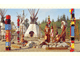 Gear No: pc1342  Name: Postcard - Legoland Parks, Legoland Billund - Legoredo, The Red Indian Village