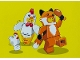 Lot ID: 375507393  Gear No: pc23nl02  Name: Postcard - Kinderpostzegels 2023 - Costumed Minifigures Fox and Chicken