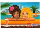Lot ID: 214343493  Gear No: pc5002113c  Name: Postcard - Friends Andrea and Stephanie in Pool