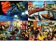 Gear No: pc91bc  Name: Postcard - Various Theme Postcards, Sheet of 4 (Exclusive for Lego Builders Club)