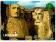 Gear No: pcLB098  Name: Postcard - Legoland Parks, Legoland Billund - Mount Rushmore, USA