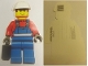 Gear No: pcLB217  Name: Postcard - Legoland Parks, Legoland Billund - Worker with Suitcase (DK041)