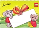 Gear No: pcfab2  Name: Postcard - Fabuland Elephant and Mouse
