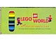 Gear No: penlw08  Name: Pencil, 6 Pack Color Pencils LEGOWORLD 2008