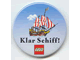 Lot ID: 408353317  Gear No: pin014  Name: Pin, Klar Schiff! (pirate ship)