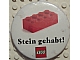 Gear No: pin107  Name: Pin, Stein gehabt! and Brick 2 x 4