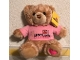Gear No: plush04  Name: Teddy Bear Plush - LEGOLAND California Pink Shirt and Heart Foot