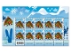 Lot ID: 334803583  Gear No: poststamp17  Name: LEGO Stamp Switzerland 2022 - Chalet (Sheet of 10 with Stickers)