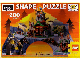 Gear No: puz005  Name: RoseArt 200 Pieces, Ninja Shape Puzzle