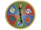 Gear No: racegamespinner  Name: Racers Super Speedway Board Game, Game Piece Spinner
