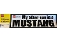 Gear No: s19cr001en  Name: Sticker Sheet, Creator Ford Mustang Promotional (English)