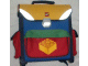 Gear No: satchel  Name: Backpack / Satchel Hard Box, Brick and Lego Logo on Front