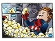 Gear No: shav01de123  Name: Avengers Trading Card Collection (German) Series 1 - # 123 Popcorn-Party